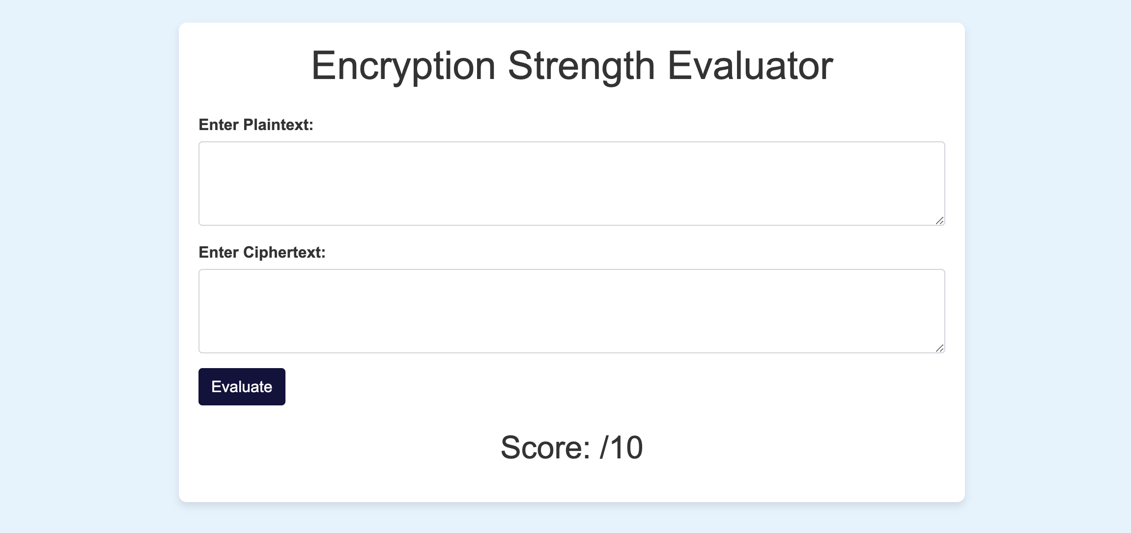 Evaluator